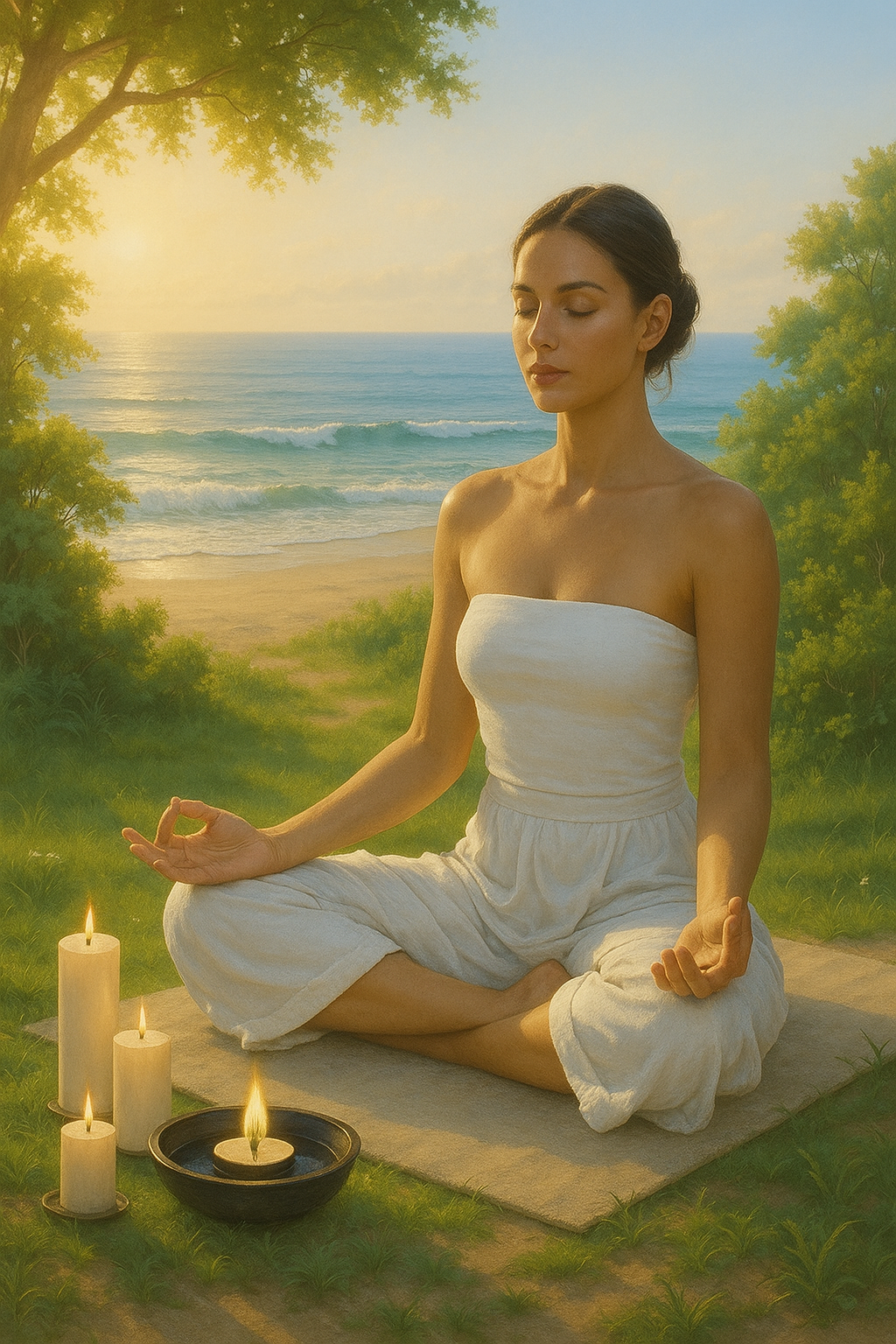 Paint by Numbers – Meditation by the Sea