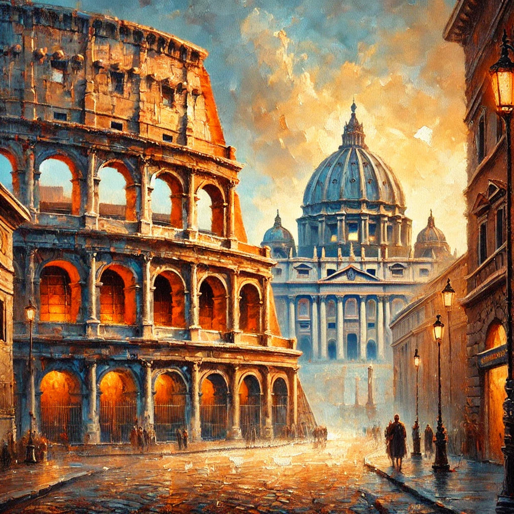 Paint by Numbers – Eternal Charm of Rome