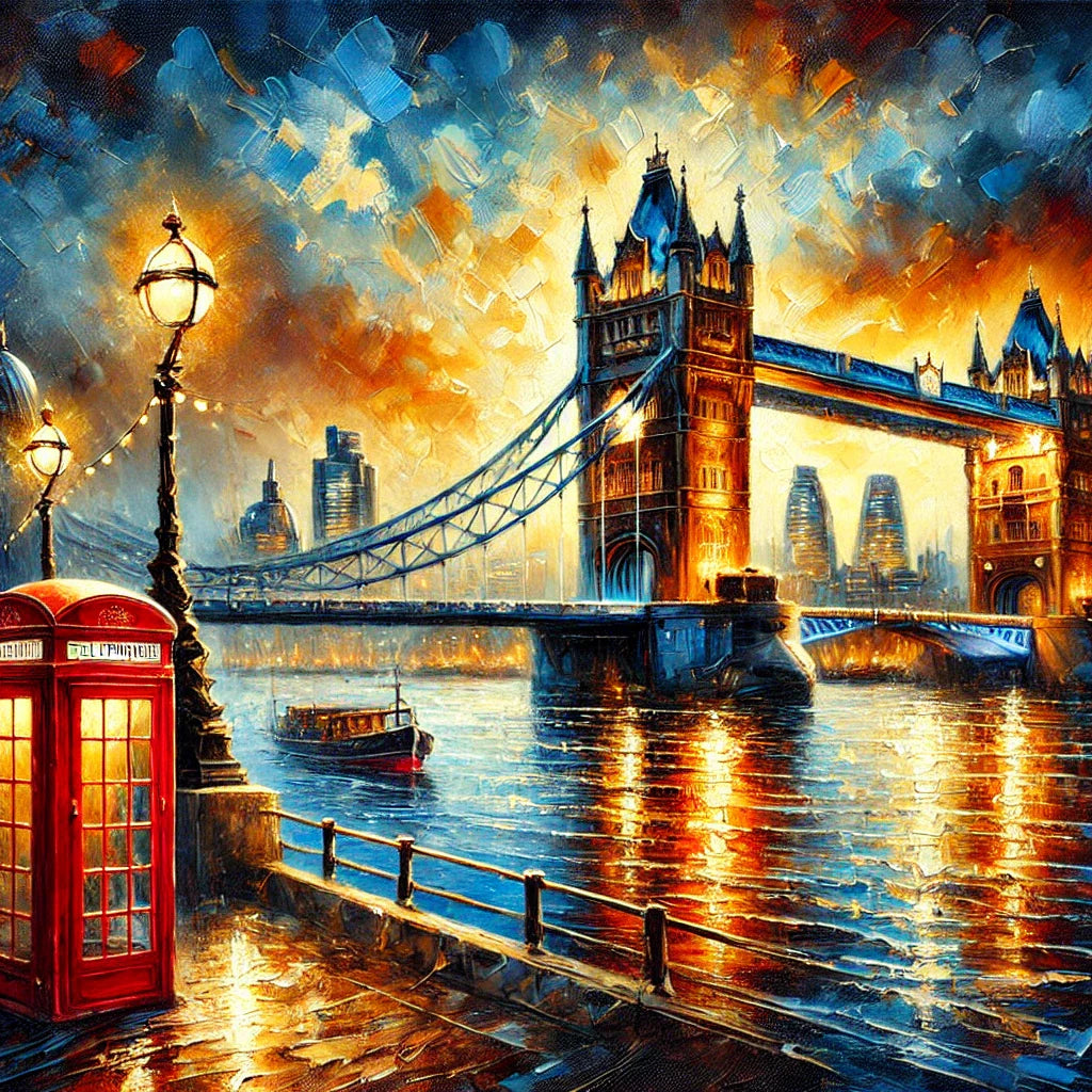 Paint by Numbers – Glowing London