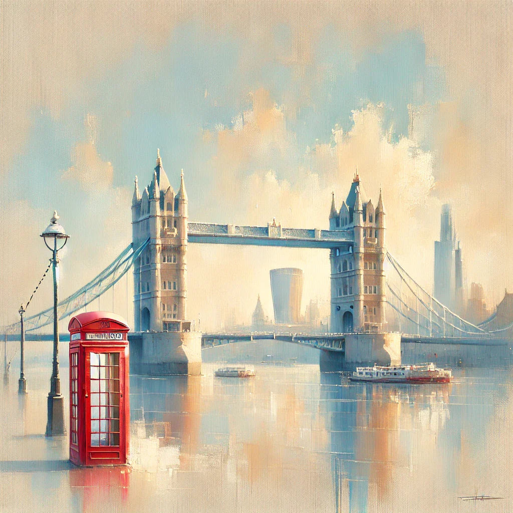 Paint by Numbers – London in the Mist