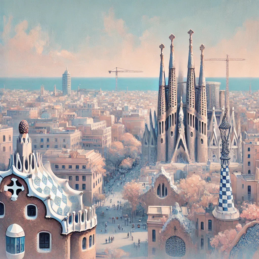 Paint by Numbers – Pastel Barcelona