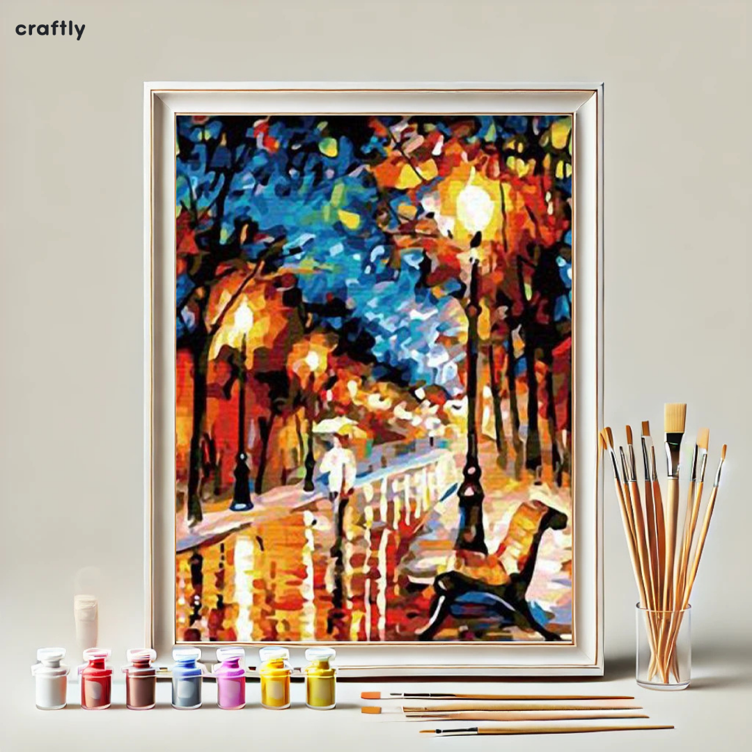 Paint by Numbers – Magical Night Light Avenue