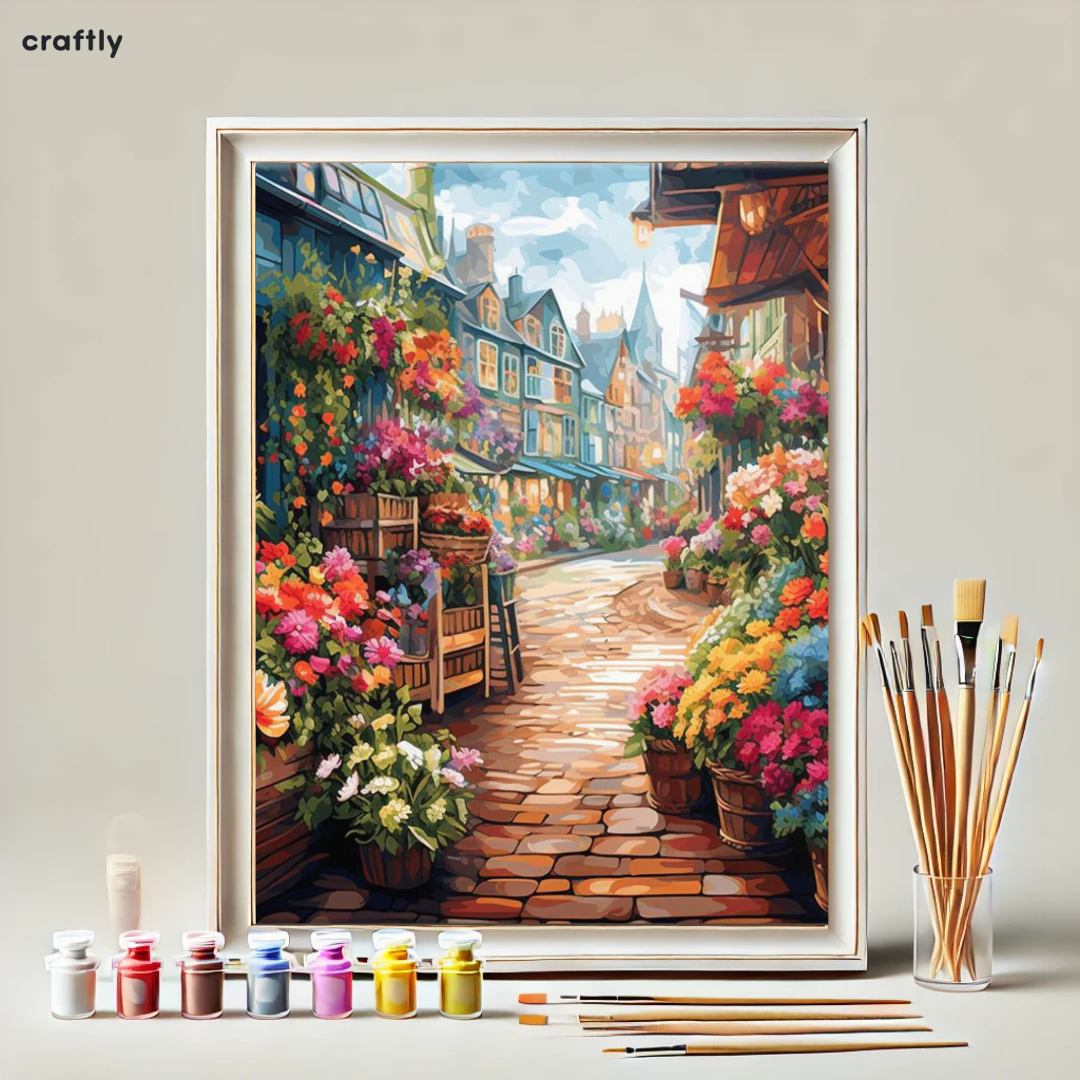 Paint by Numbers – Magical European Street