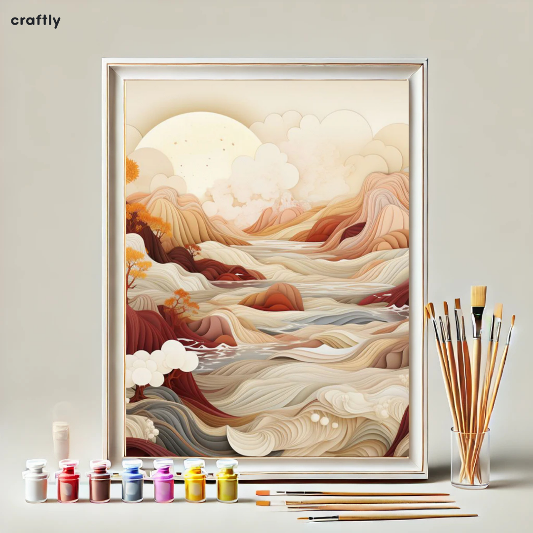 Paint by Numbers – Dreamy Landscape