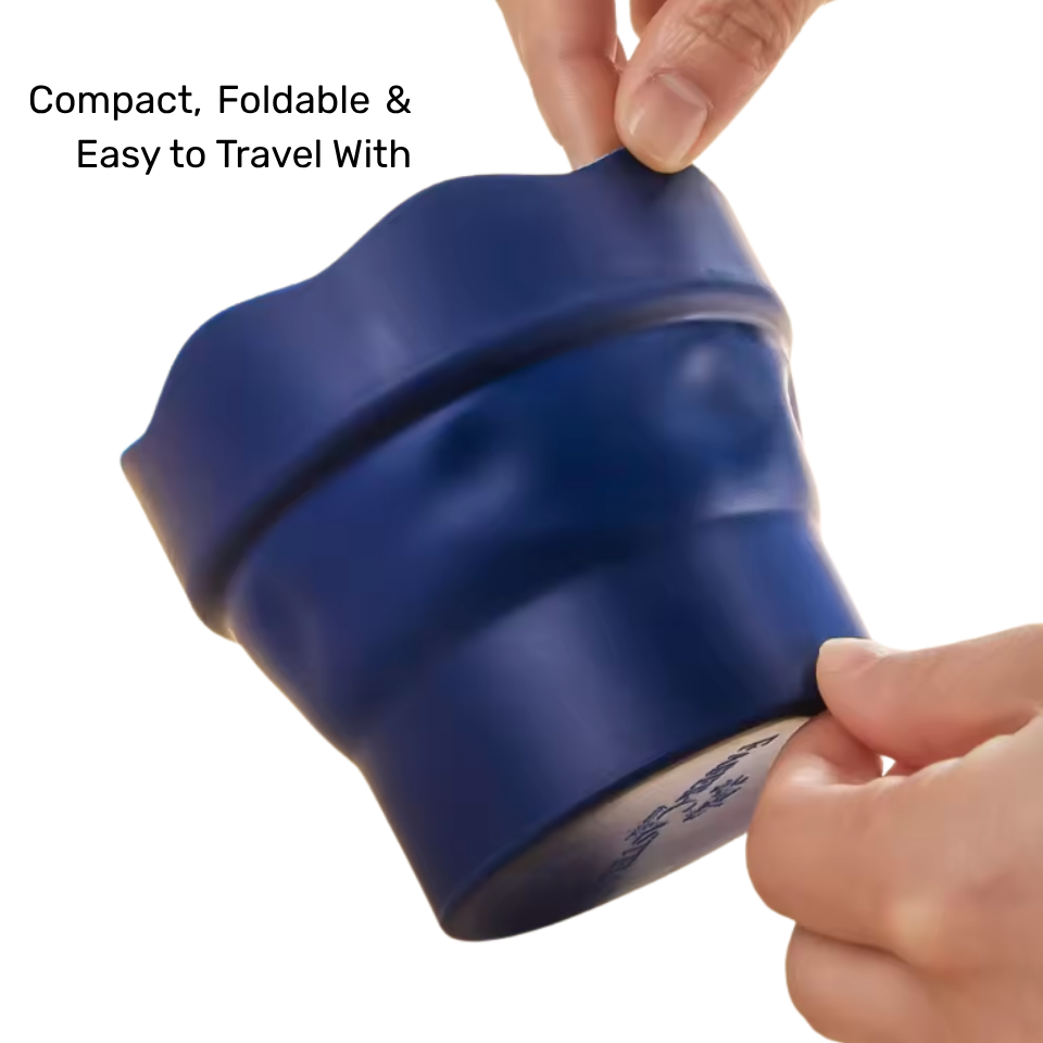 Foldable Water Cup for Brush Cleaning