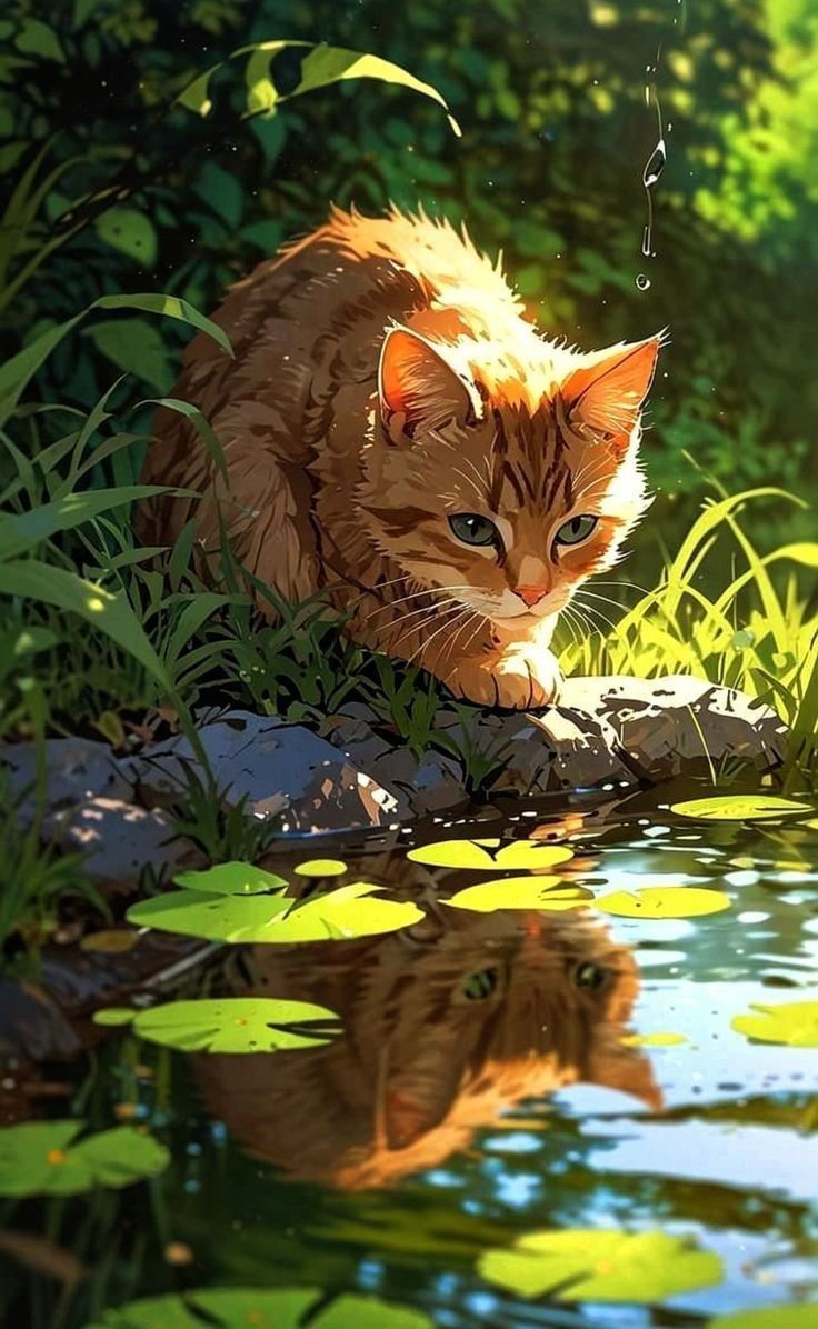 Paint by Numbers – Water Cat