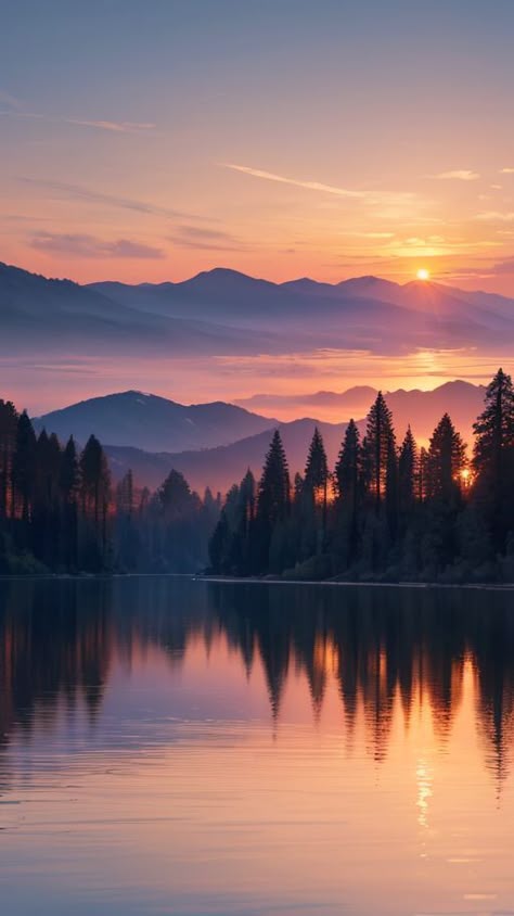 Paint by Numbers – Magical Mountain Sunset