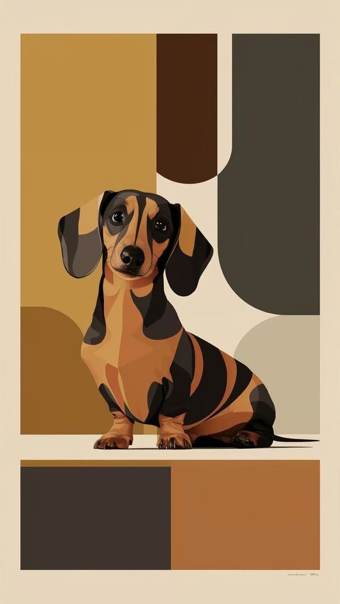 Paint by Numbers – Retro Style Dog