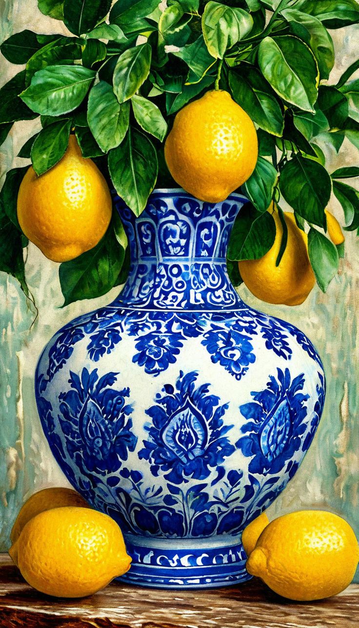 Paint by Numbers – Lemons in a Jar