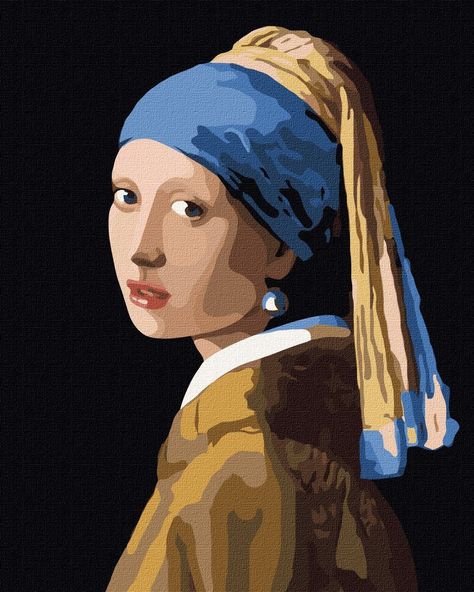 Paint by Numbers – Girl with a Pearl Earring