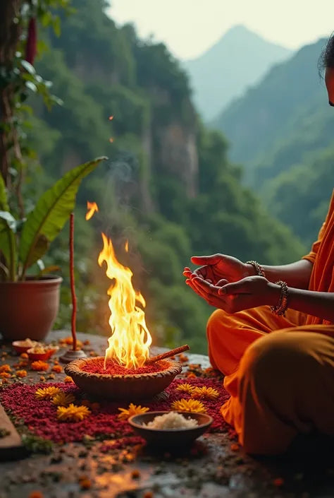 Paint by Numbers – Spiritual Fire Ritual