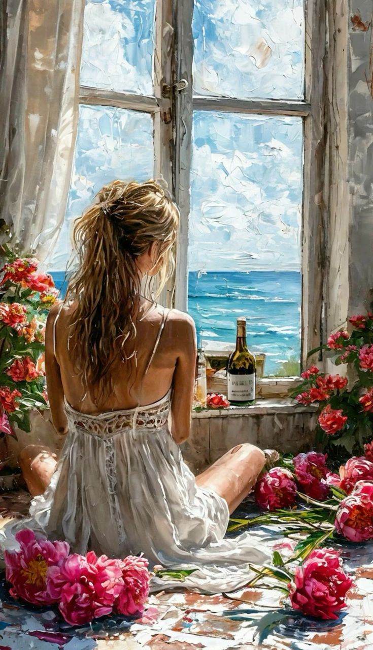 Paint by Numbers – Sea View from the Window