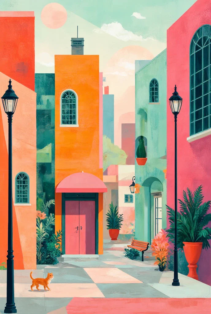 Paint by Numbers – Sunset Alley
