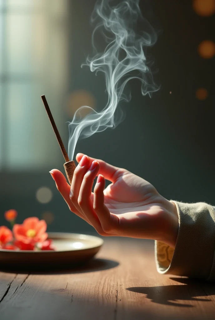 Paint by Numbers – Hand with Incense