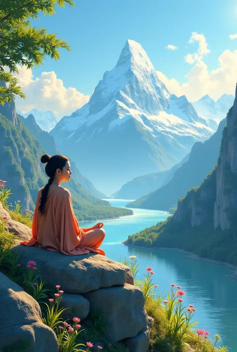 Paint by Numbers – Peaceful Mountains