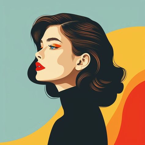 Paint by Numbers – Woman with Short Hair