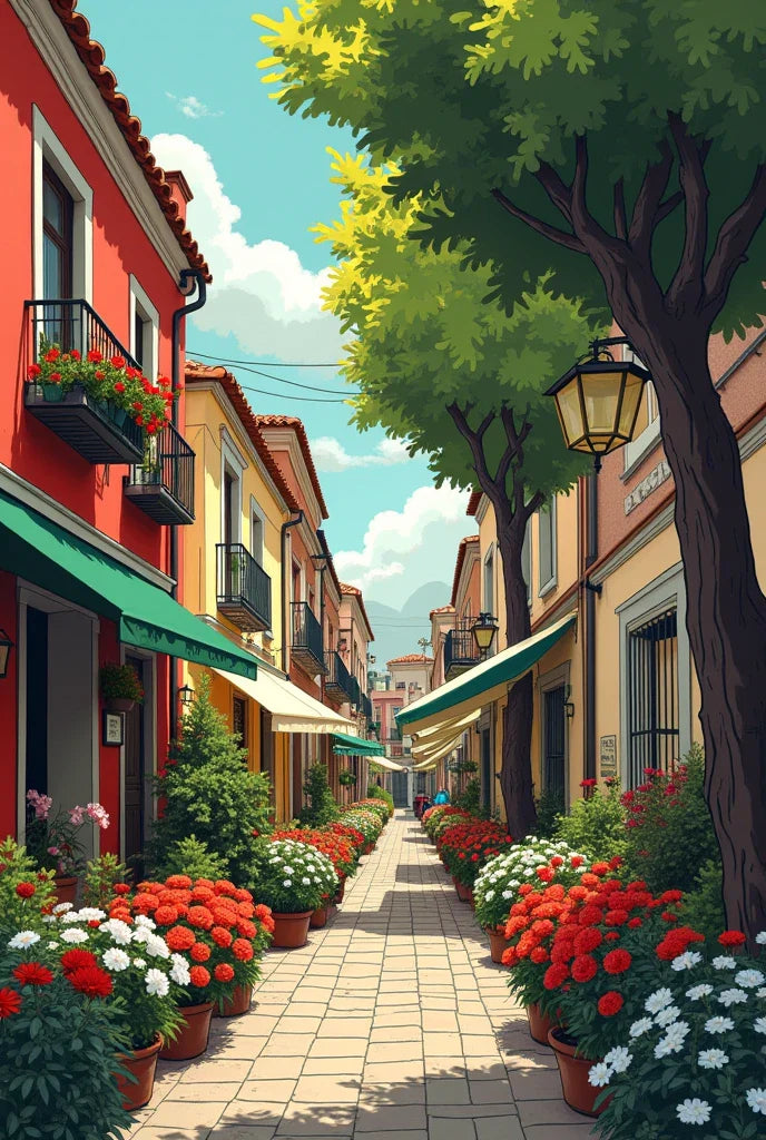 Paint by Numbers – Blooming Street