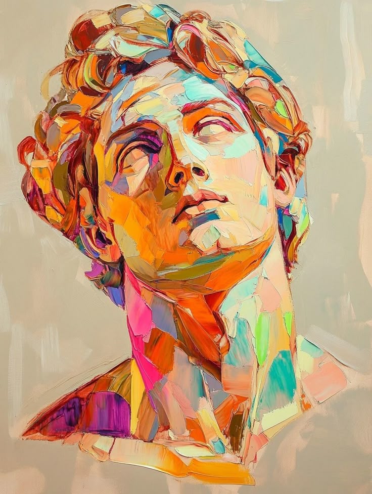 Paint by Numbers – David Statue