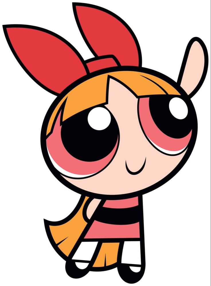 Paint by Numbers – Bubbles from the Powerpuff Girls