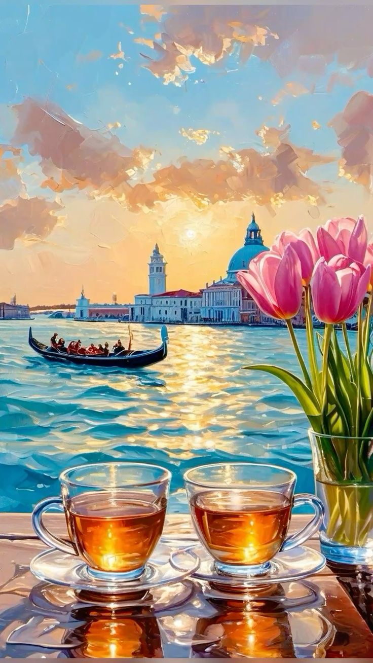 Paint by Numbers – Tea Facing Venice