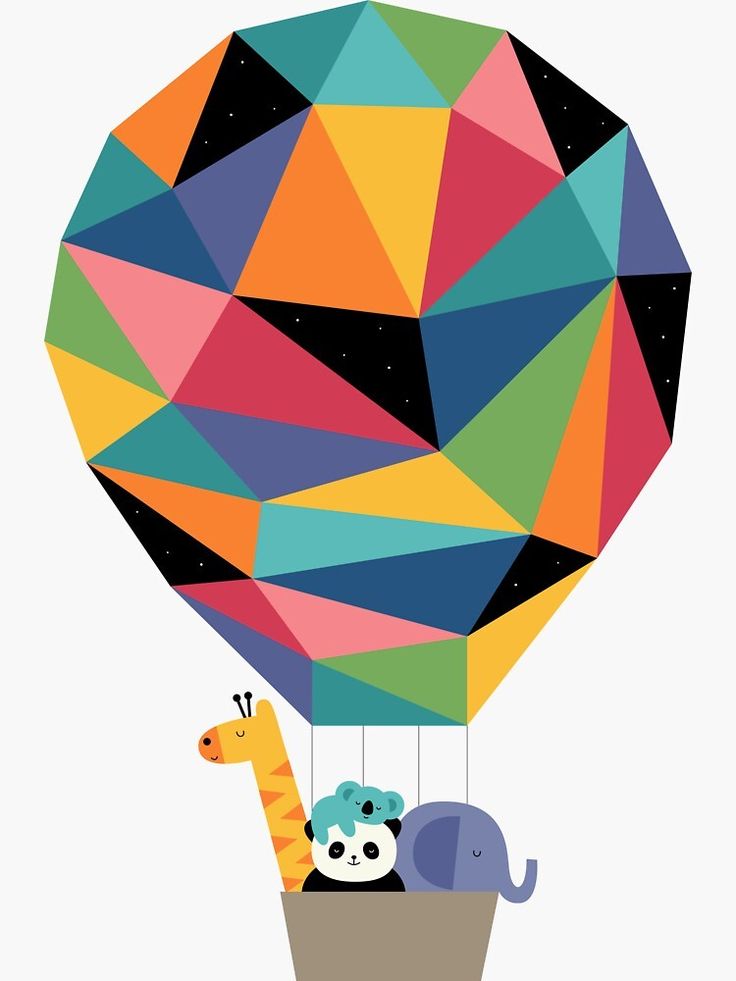 Paint by Numbers – Animal Hot Air Balloon