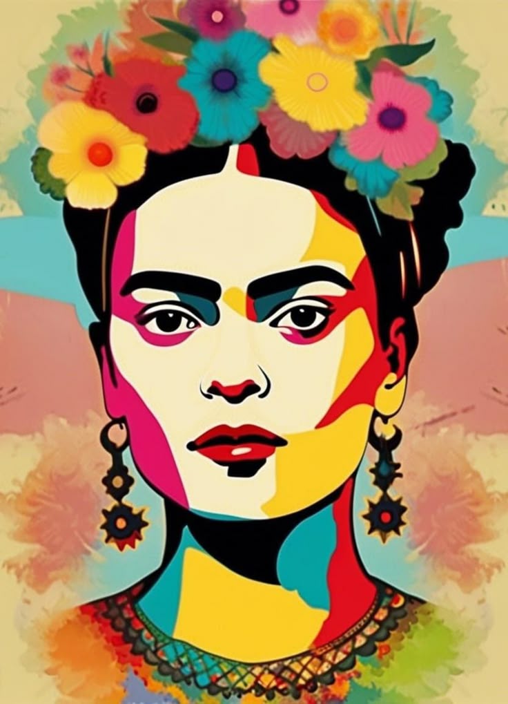 Paint by Numbers – Bold Frida Kahlo