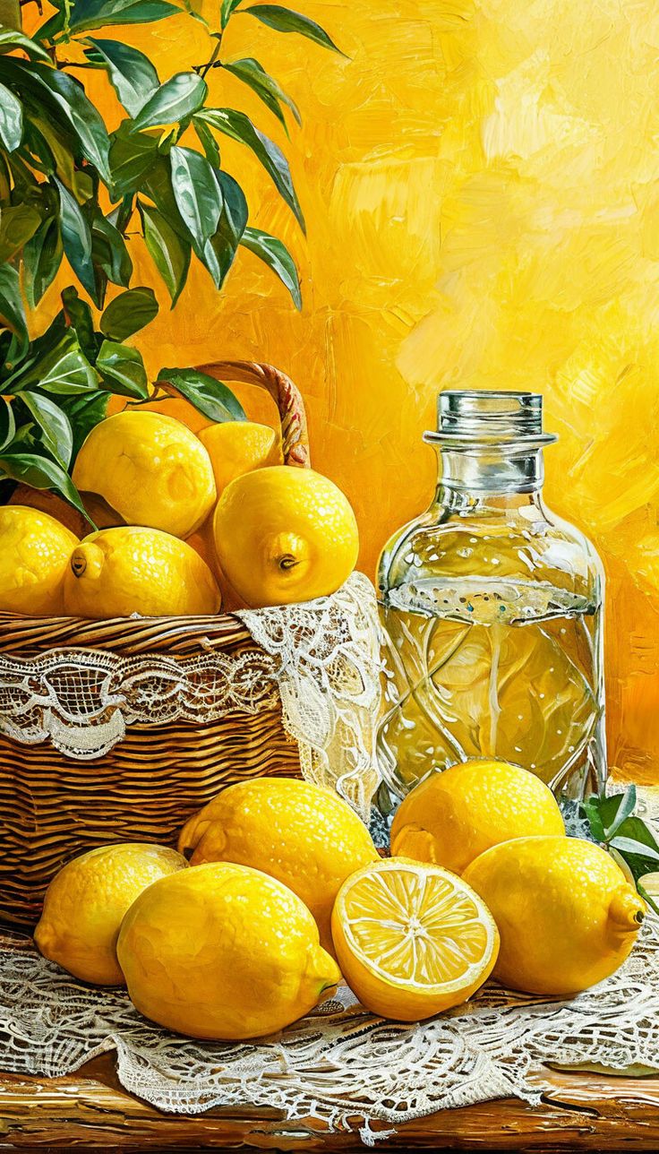 Paint by Numbers – Summery Lemons