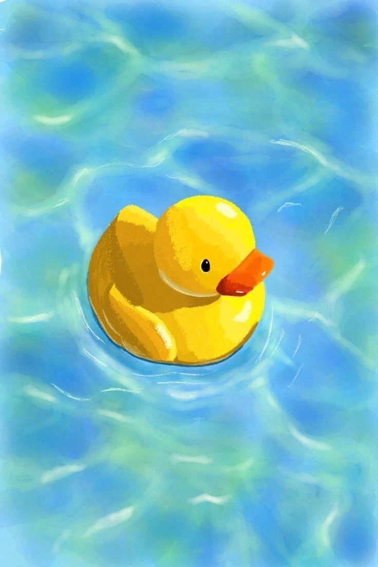 Paint by Numbers – Yellow Rubber Duck Floating